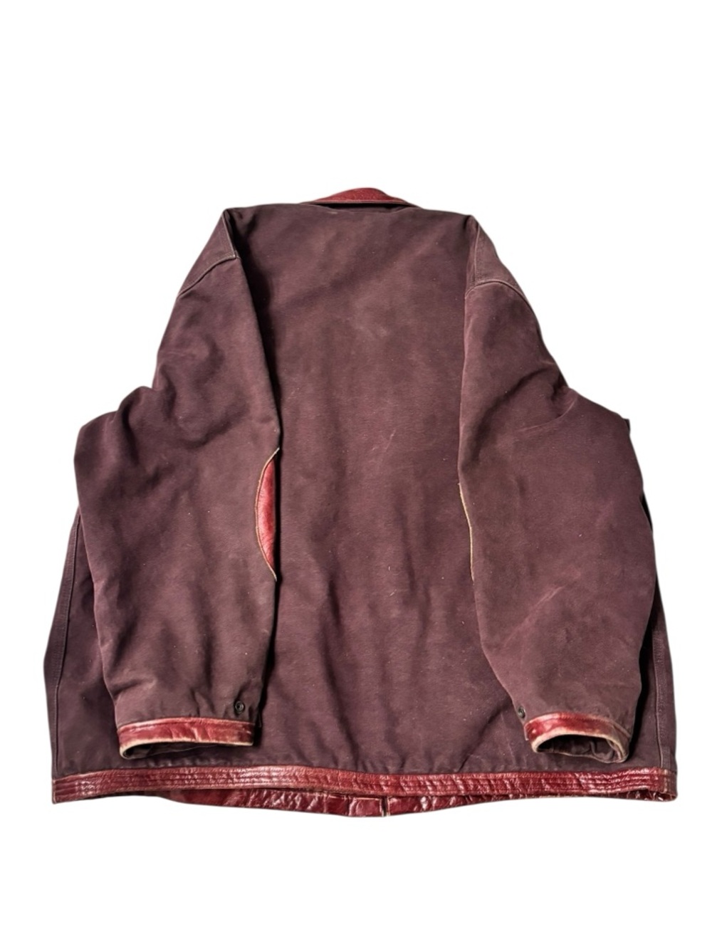 Vintage 90s Carhartt C10BRG blanket lined utility canvas chore barn jacket XXL - Picture 5 of 5